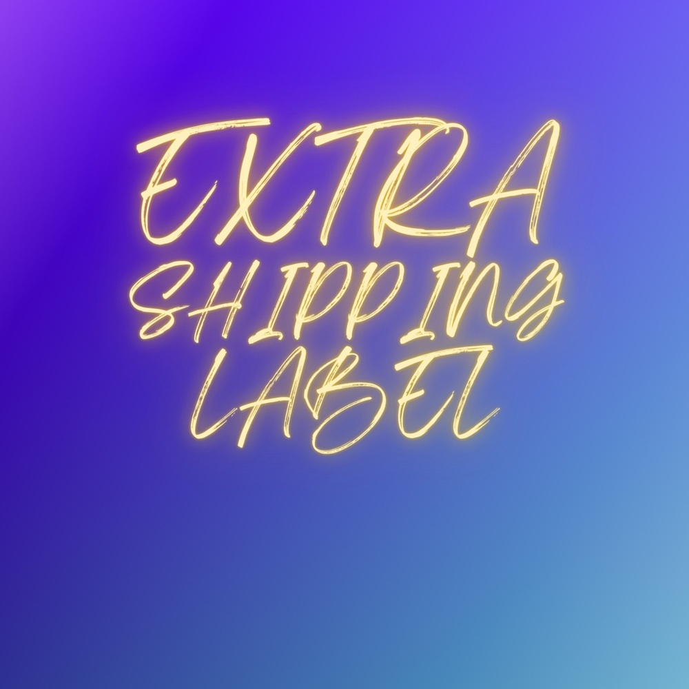 Extra Shipping Label